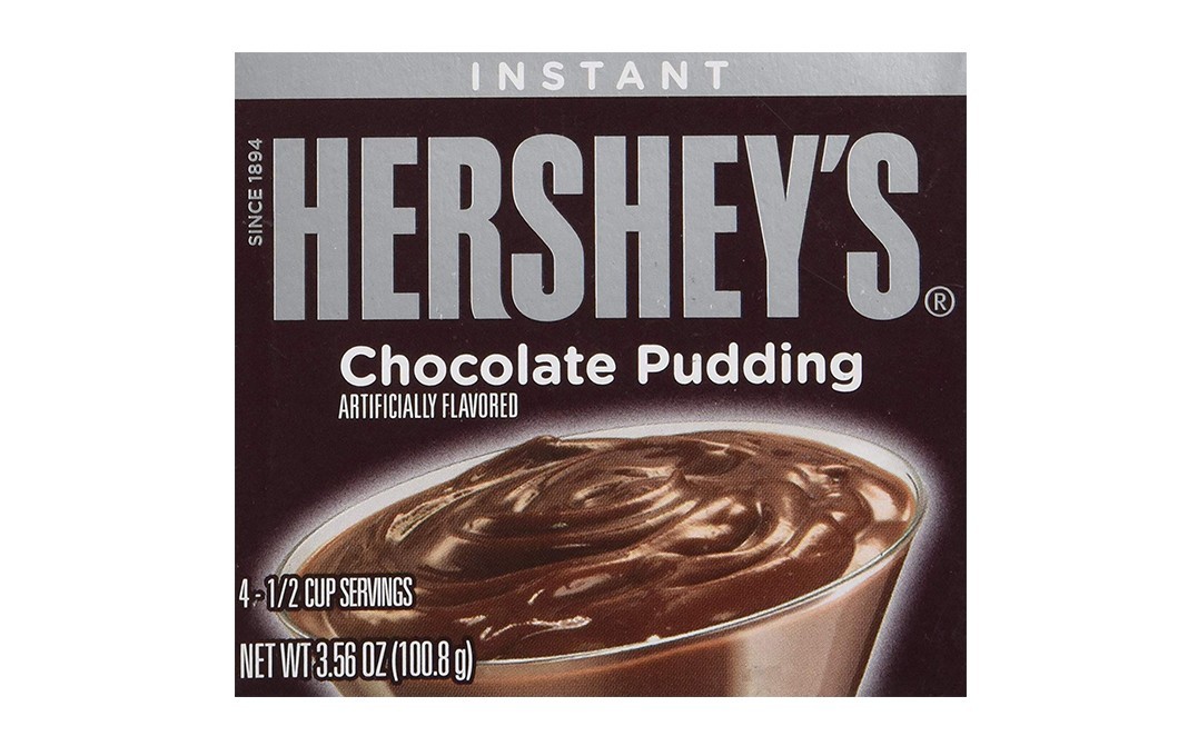 Hershey's Instant Chocolate Pudding Artificially Flavored   Box  100.8 grams